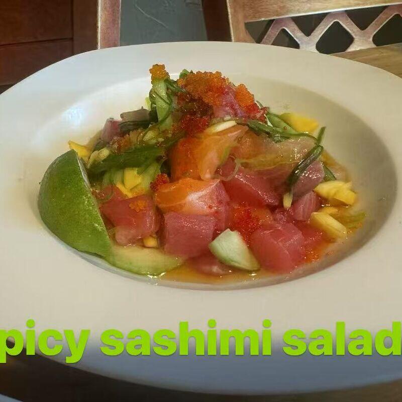 Spicy Sashimi Salad