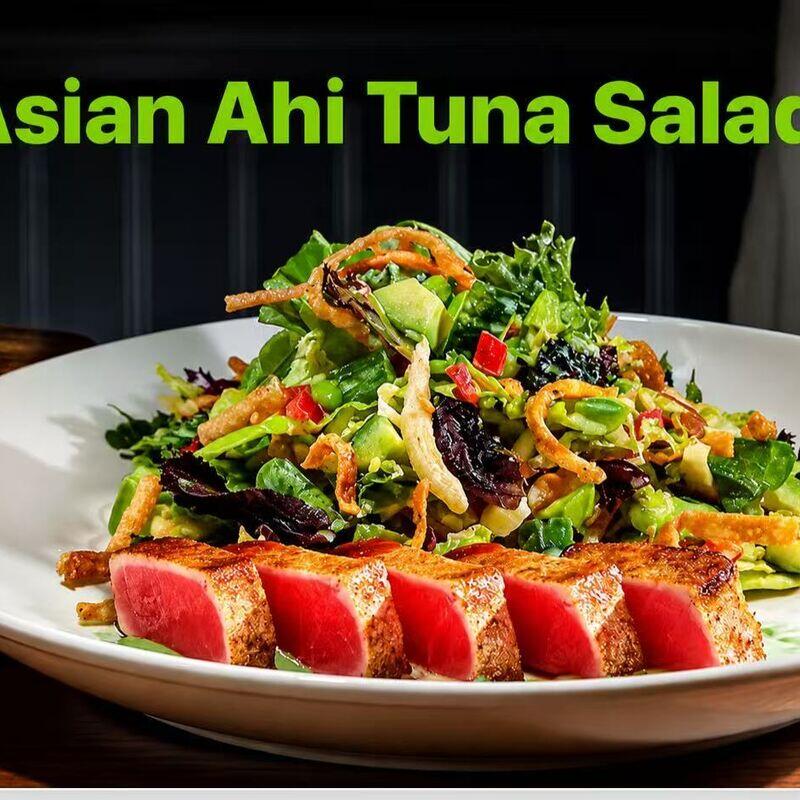 Asian Ahi Tuna Salad